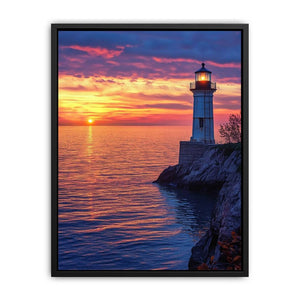 Twilight Beacon Painting