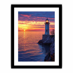 Twilight Beacon Art Print