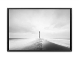 Lighthouse Monochrome Painting