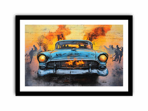 Urban Velocity Art Print