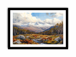Mount Kosciuszko Art Print