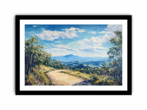 Mount Ossa Art Print