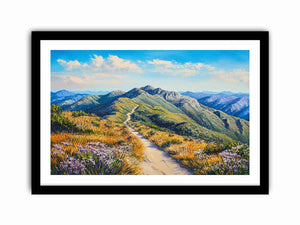 Mount Feathertop Art Print