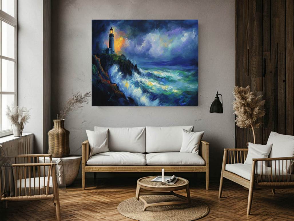 Lighthouse Seascape