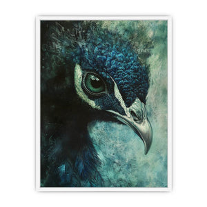 Radiant Plumage Framed Print