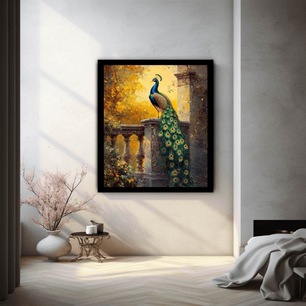 Sunset Glory Peacock