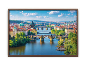 Prague Cityscape Poster