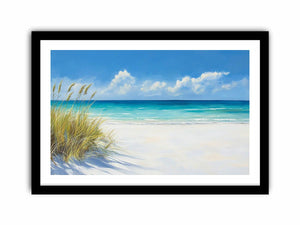 Serene Breach Art Print