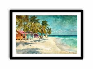 Palm Haven Art Print