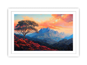 Mount Bartle Frere Streched canvas