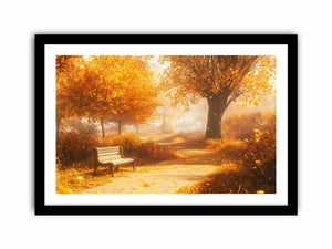 Amber Horizons Art Print