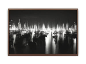 Sailboats Serenity Poster
