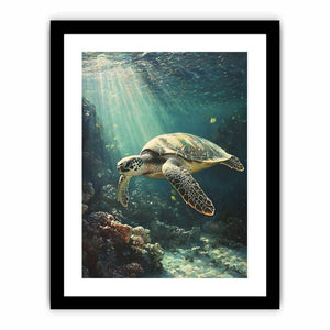 Beneath The Waves Art Print