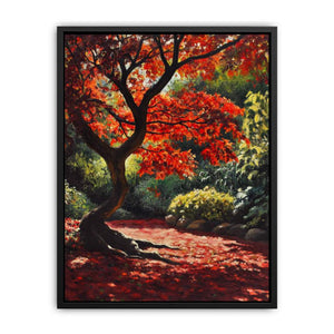Maple Tree In Japan Painting