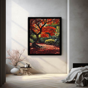 Maple Tree In Japan