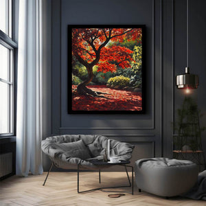 Maple Tree In Japan