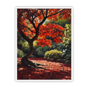 Maple Tree In Japan Framed Print