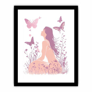 Eternal Butterflies Art Print