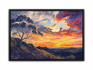 Mount Larcom Painting