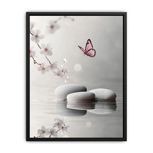 White Pebbles Painting