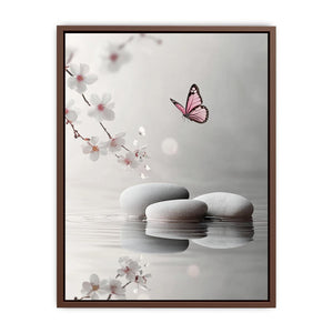 White Pebbles Poster