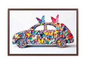 Fluttering Journeys Poster
