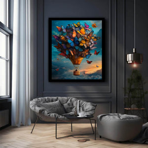 Floating With Butterflies