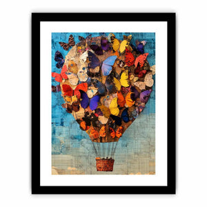 Butterfly Voyage Art Print