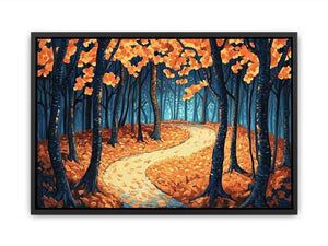 Fires Of The Fall Painting