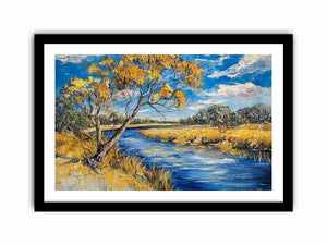 Darling River Art Print