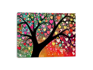 Heartstrings Of Autumn Canvas Print