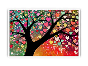 Heartstrings Of Autumn Framed Print