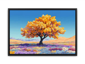 Golden Love Canopy Painting