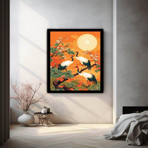 Whispering Cranes Of Twilight