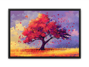 Red Tree Painting