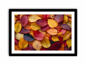 Vibrant Autumn Leaves Art Print