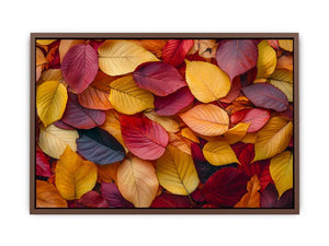 Vibrant Autumn Leaves Poster