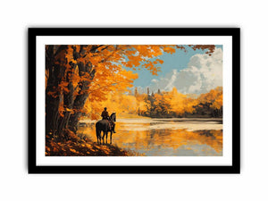 Horseman Art Print