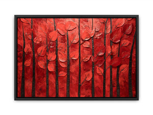 Red Leaves Painting