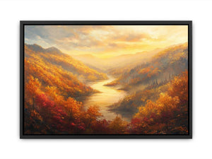 Autumn's Embrace Painting