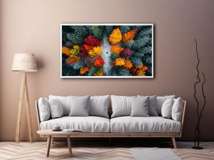 Autumn Serenade Of Trees