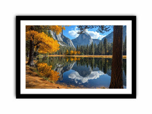 Fiery Autumn Waltz Art Print