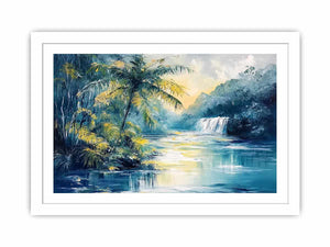 Clarence River Streched canvas
