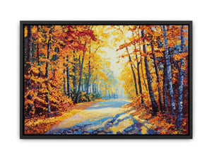 Crimson Dreams landscape Painting