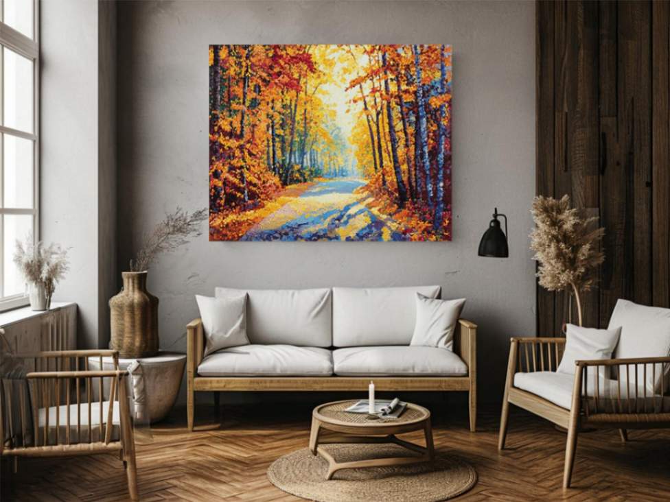 Crimson Dreams landscape