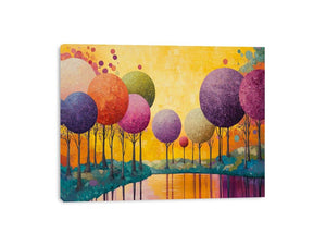 Ball Trees Canvas Print