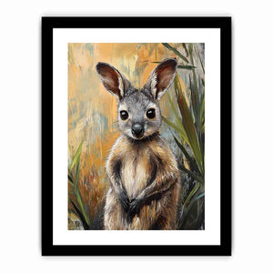 Wallaby Art Print