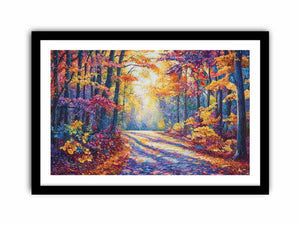 Ember Road Art Print