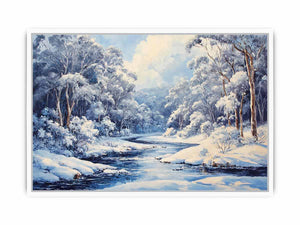 Snowy River Framed Print