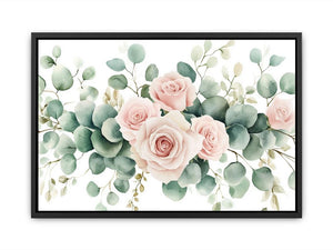 Sage Green Floral Painting